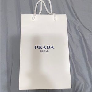 Prada shopping bag